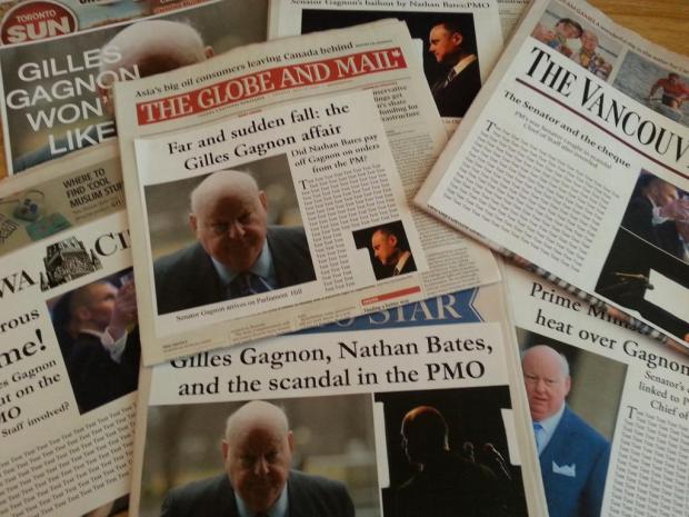 Truth and fiction in the prop newspapers of Finding Mr. Right.